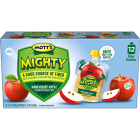 Mott's Mighty Honeycrisp Applesauce packets invite family-friendly wholesome snacking moments