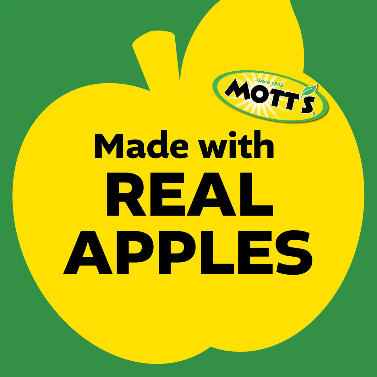 Mott's Pear Applesauce is nutritious for the whole family.