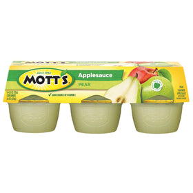 Mott's Pear Applesauce provides Vitamin C in a kid-friendly snack.