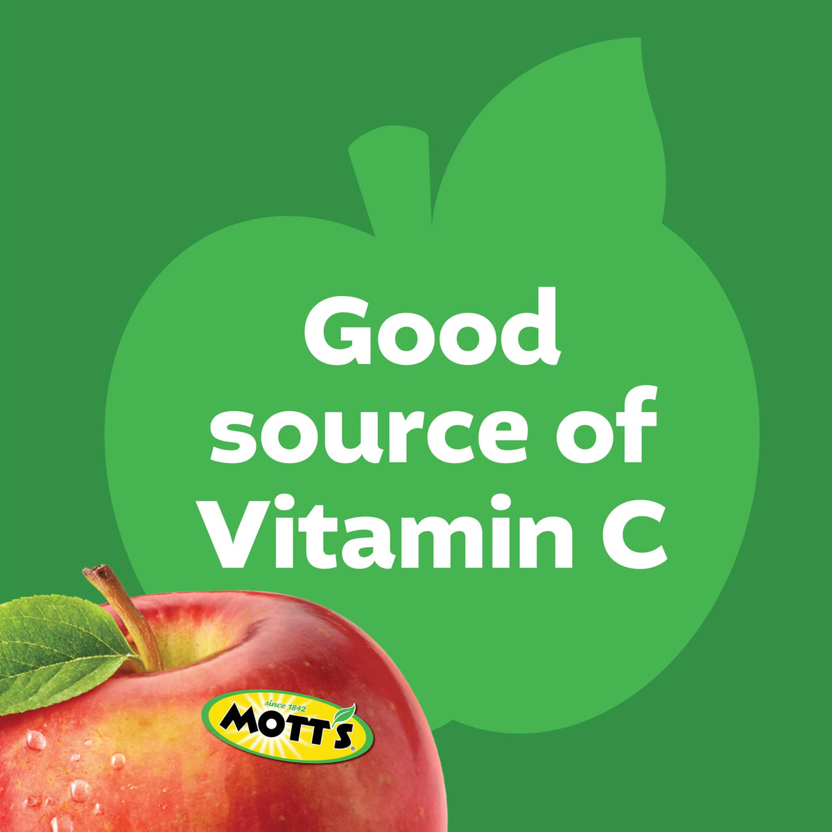 Mott's vitamin C-rich applesauce positioned for quick healthy energy between activities.