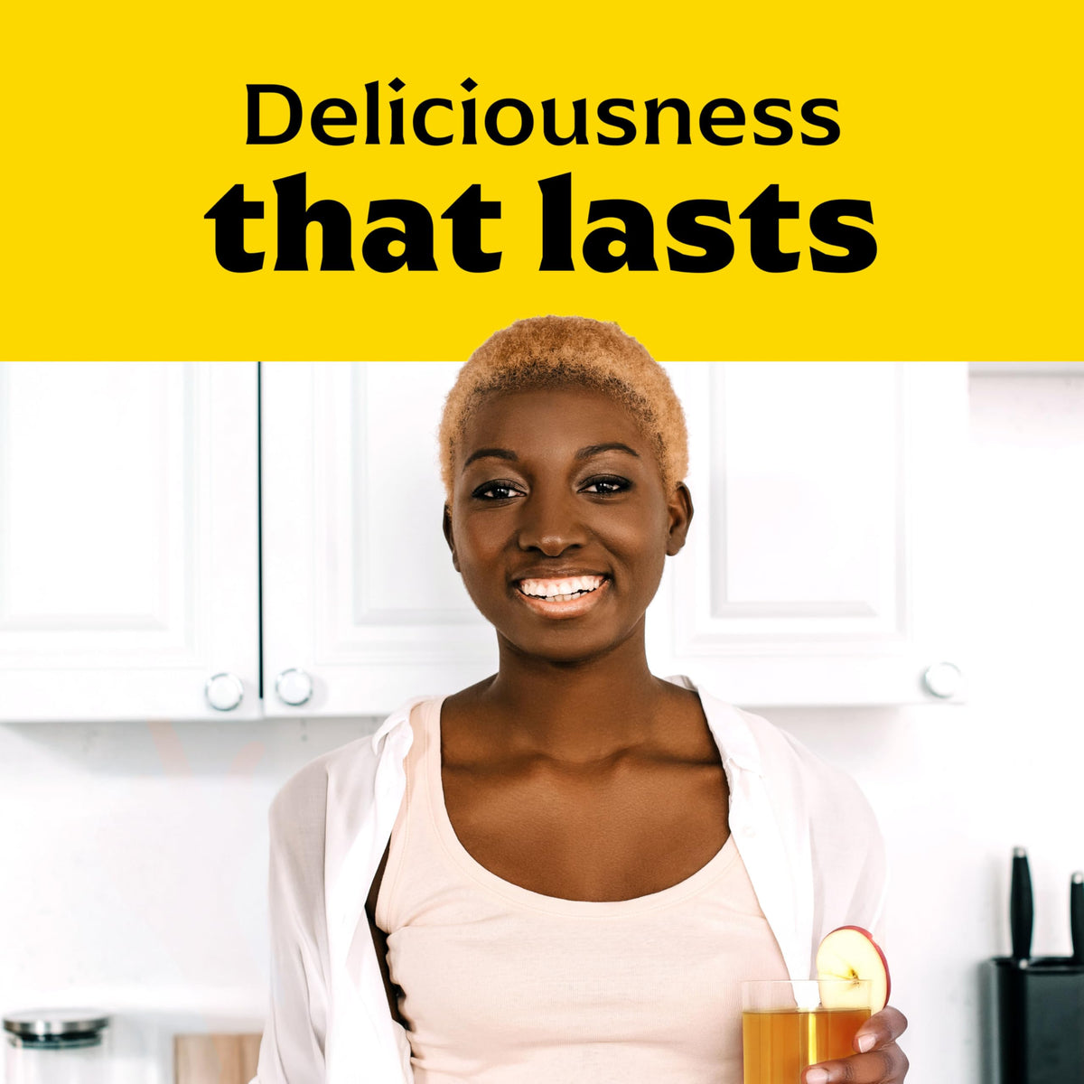 Mott's Zero Sugar Apple Juice Gluten Free—suitable for gluten-free meals and snacks.