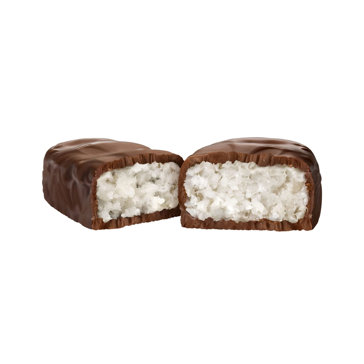 Kosher and gluten-free label on MOUNDS coconut chocolate bars