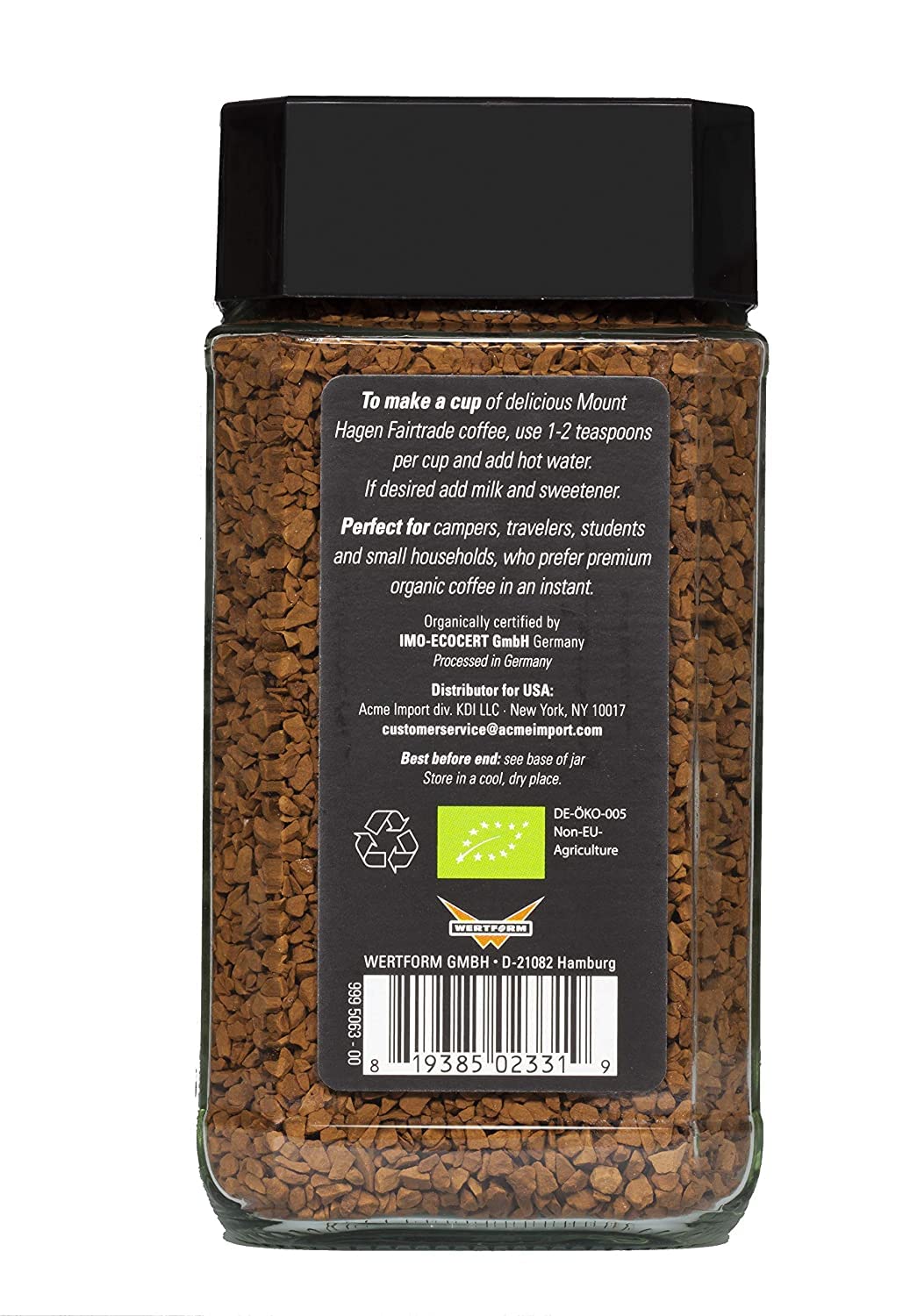 Mount Hagen smooth, full-bodied flavor with low acidity and balanced finish.