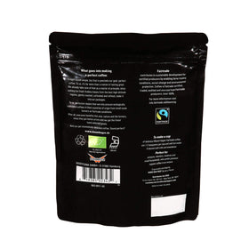 Mount Hagen organic Arabica beans as the source for smooth flavor.