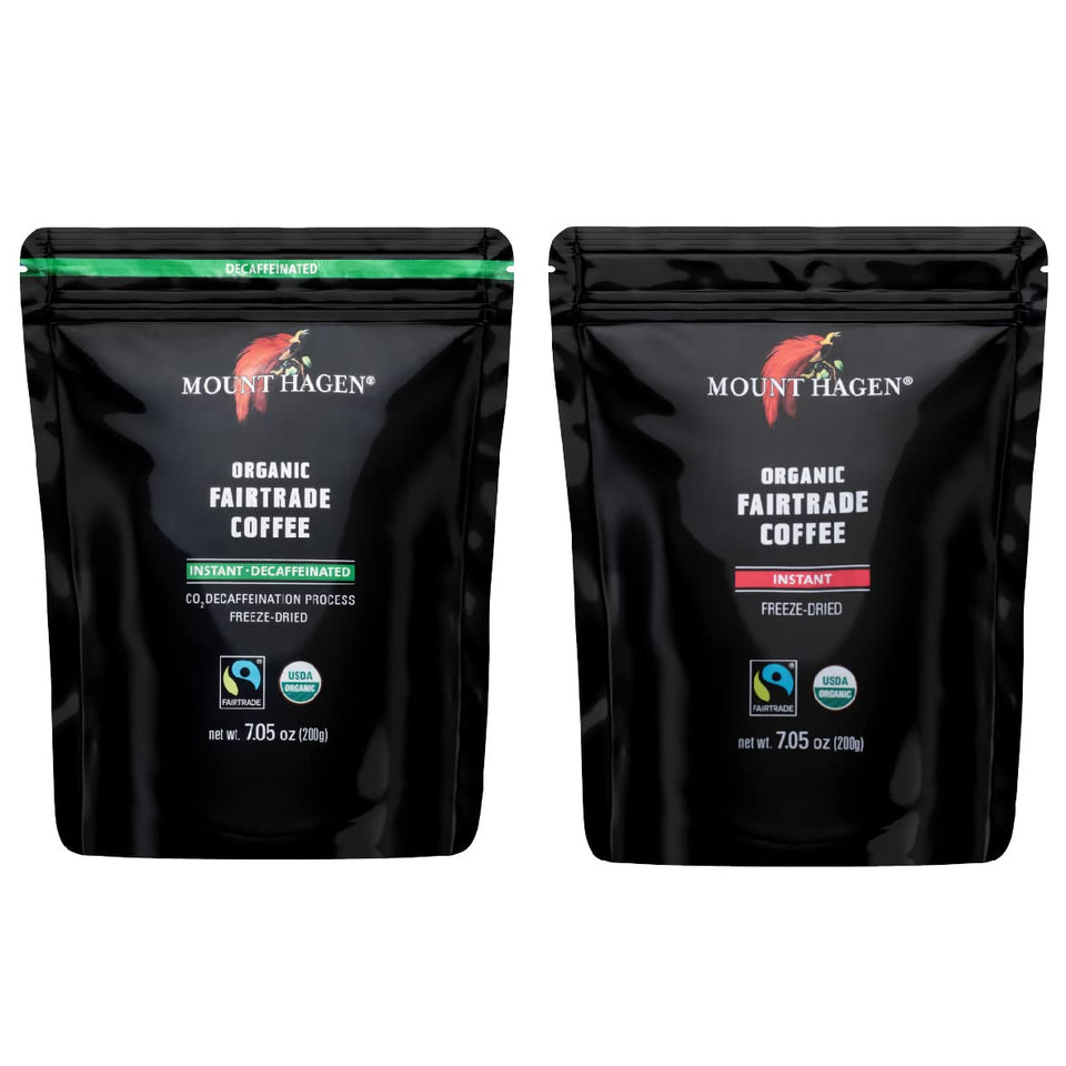 Mount Hagen bulk pouch front view showing convenient resealable packaging for travel.