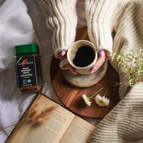 Mount Hagen Organic Fair Trade label signaling ethical sourcing and social responsibility