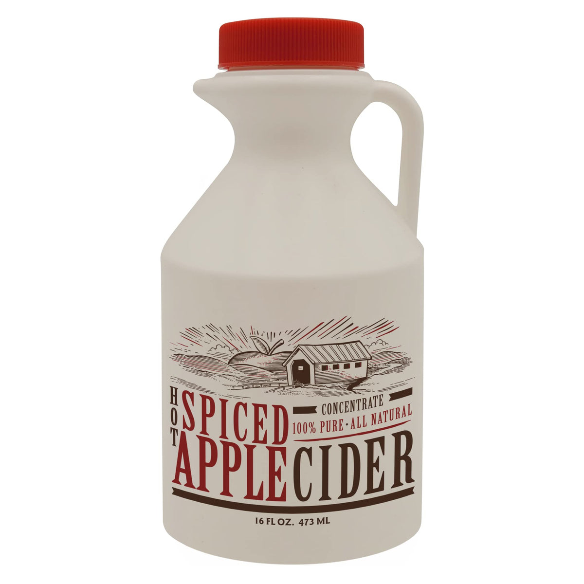 Mountain Cider concentrate bottle for warm spiced cider