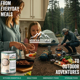 Mountain Essentials turkey ideal for camping and emergency meals