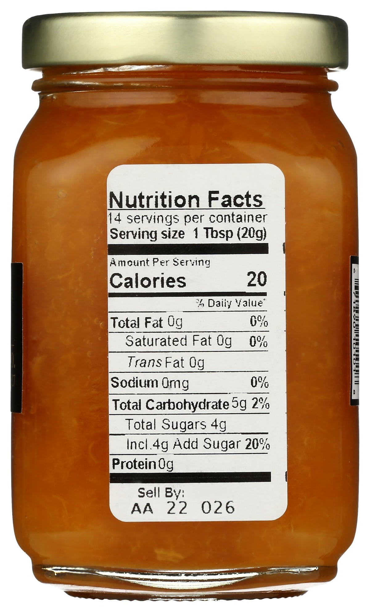 Mountain Fruit Co Always Apricot Jam label highlights California apricots and natural ingredients.