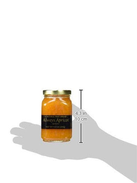 Mountain Fruit Co Always Apricot Jam toast spread showcases versatile topping option.