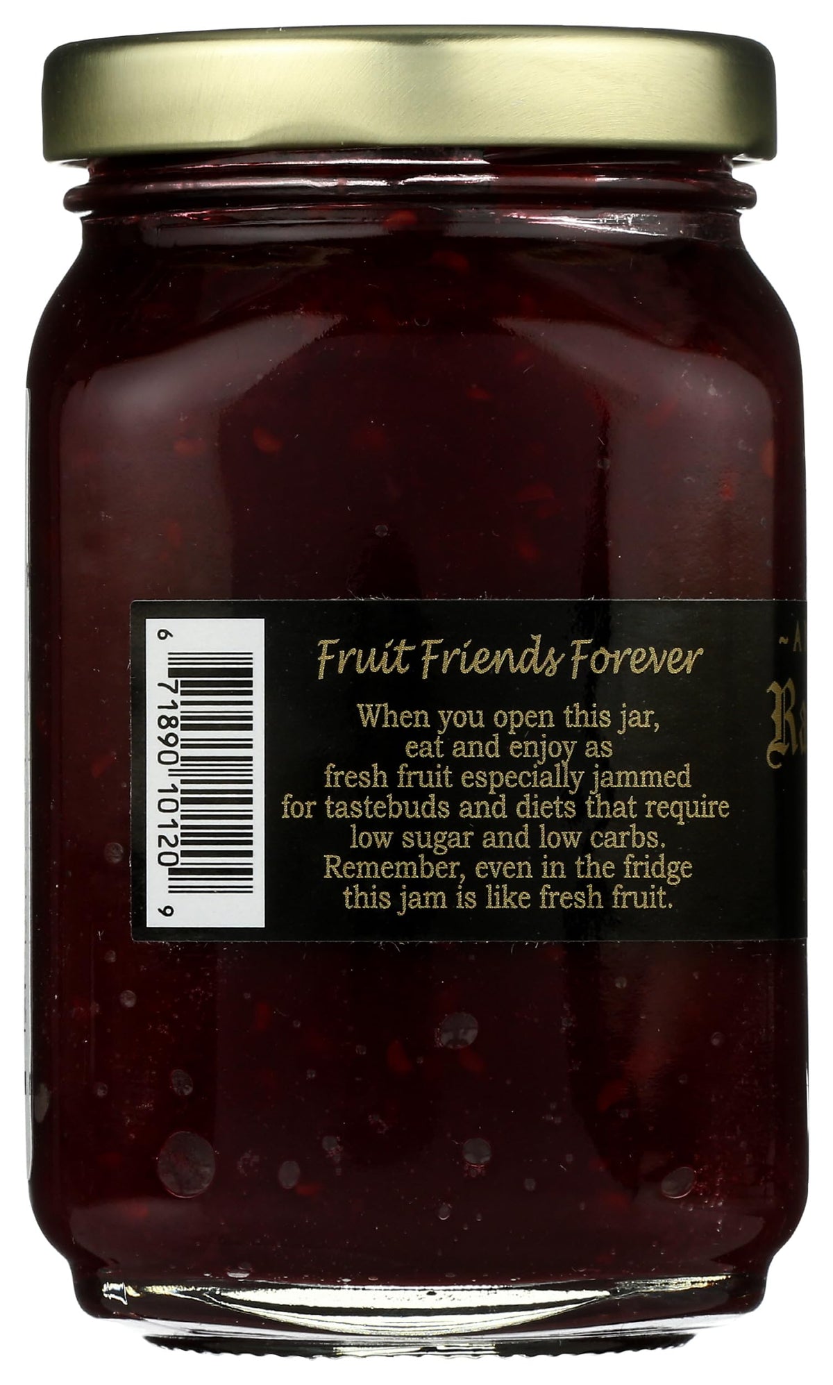 Raspberry Tart Jam as a dessert topping by Mountain Fruit Co.