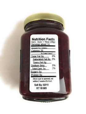 Mountain Fruit Co. Raspberry Tart Jam on toast, a fruity breakfast option.