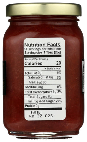 Mountain Fruit Co. Rhubarb Berry Jam on toast reveals tart rhubarb and strawberry balance.