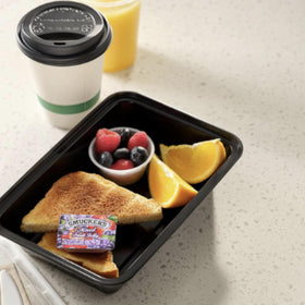 Movelo Strawberry jam cups offer a bright, easy toast topping