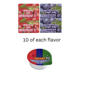 Movelo grape jelly packet for quick PB&J prep