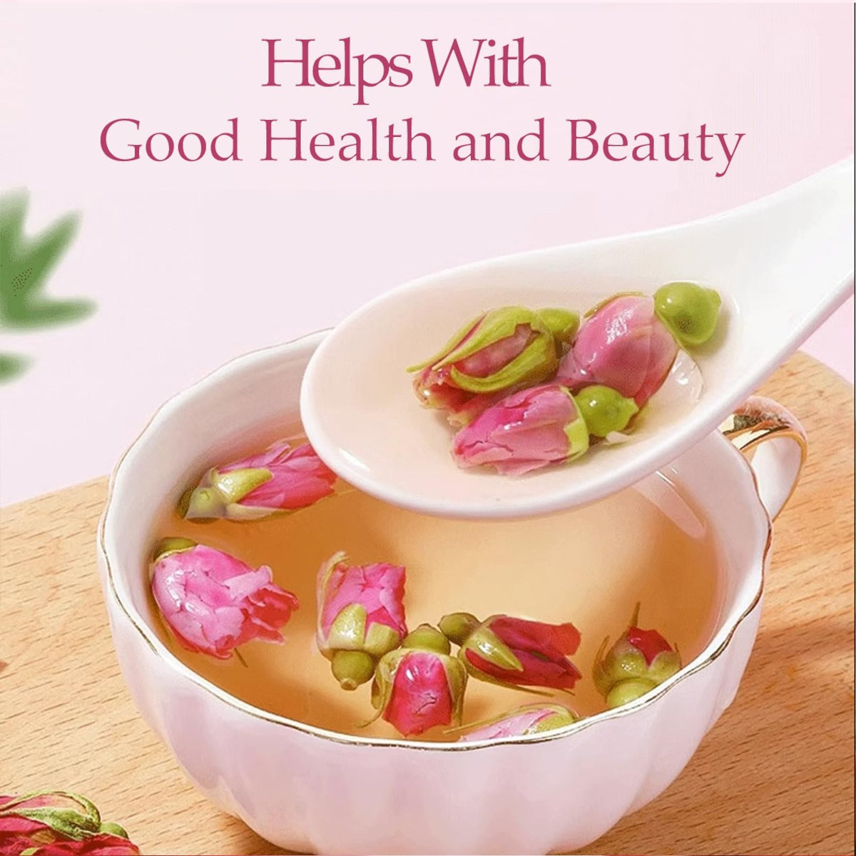 MQUPIN gift-ready rose tea bundle, perfect for gifting