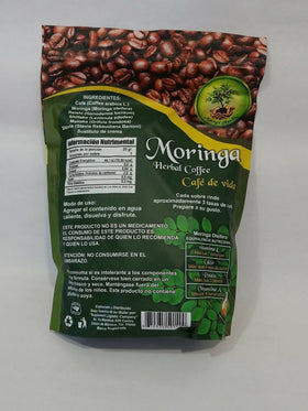 Mr Botanic Moringa Herbal Coffee medium roast supports versatile brews.