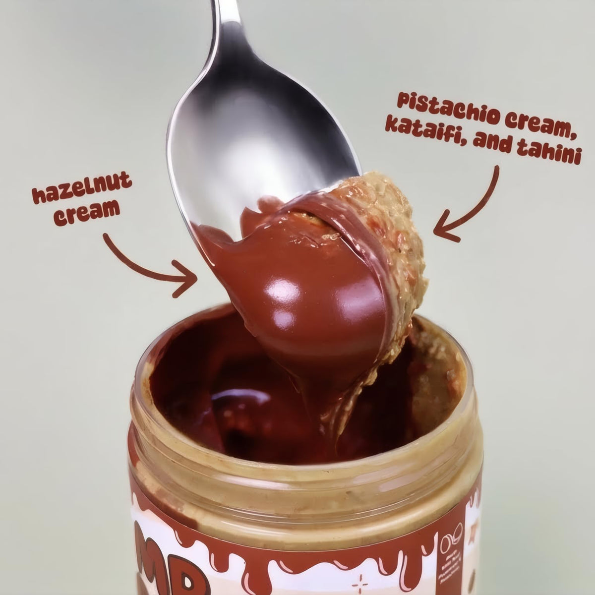 Mr. Coco Dubai Cup kataifi crunch adds texture to desserts and toast.