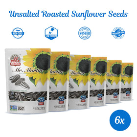 MR. MARTIN unsalted in-shell seeds ready for mess-free snacking