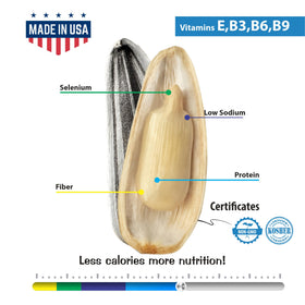 MR. MARTIN vegan-friendly sunflower seeds suitable for plant-based diets