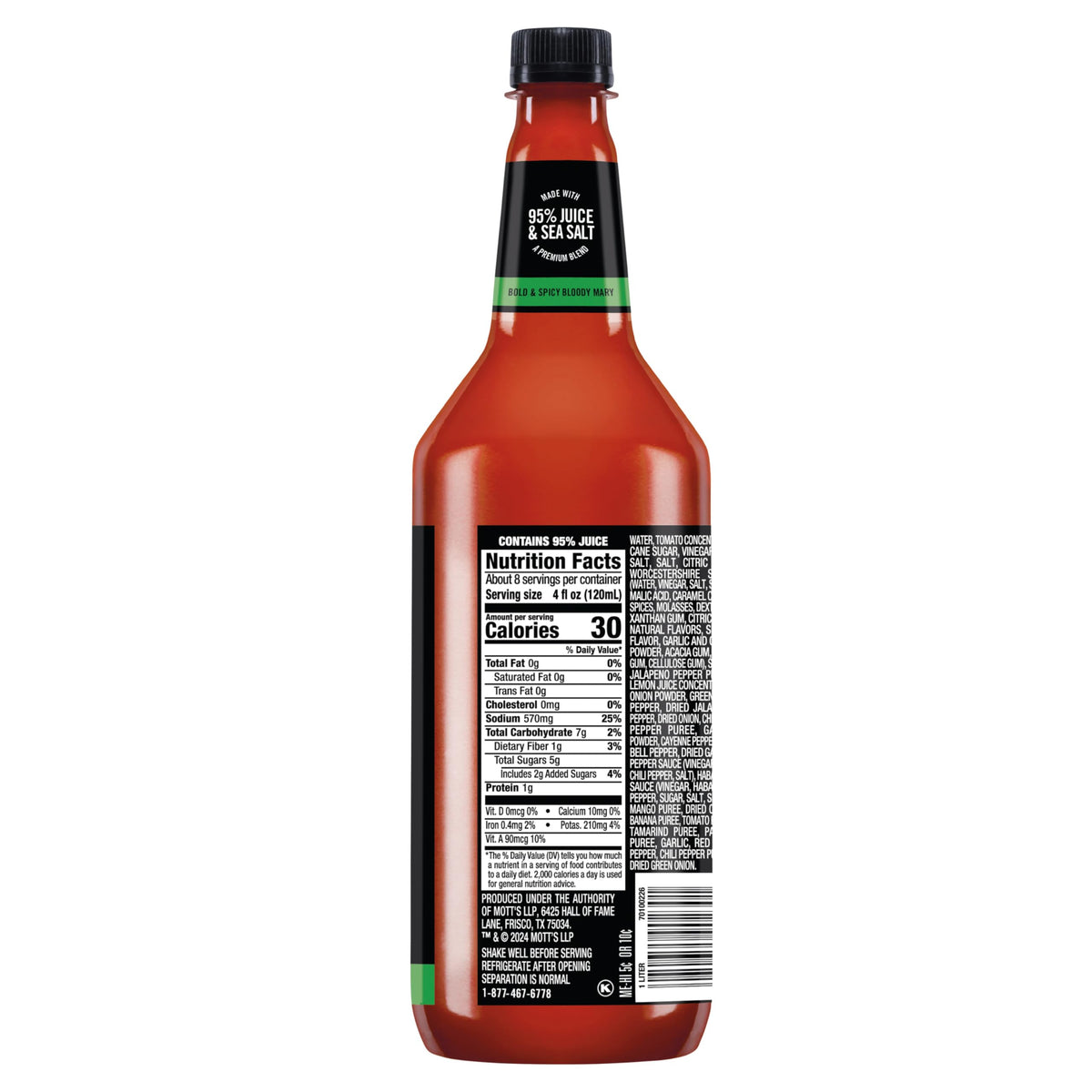 Close-up of jalapeño and chipotle notes in Mr & Mrs T mix