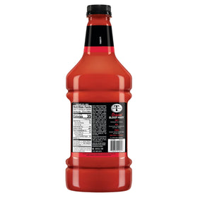 Prominent sea salt and 95% juice notes on the bottle label