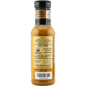 Mr. Spice Organic Honey Mustard sauce used to glaze chicken for a juicy finish.
