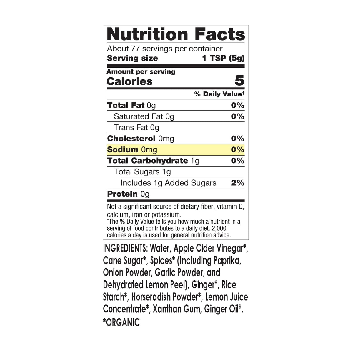 Kitchen counter ready bottle, everyday dinner helper with low-sodium flavor.