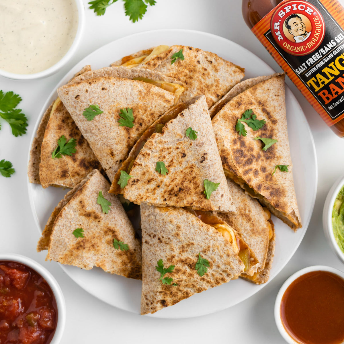 Wings glazed with Tangy Bang deliver a sticky-sweet heat finish.