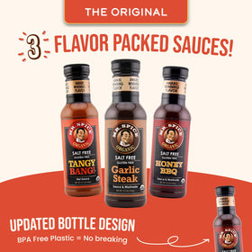 Mr. Spice Original organic label card highlights USDA Organic and gluten-free credentials.