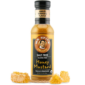 Mr. Spice Griller's Choice Honey Mustard sauce with deli-style tang and balance