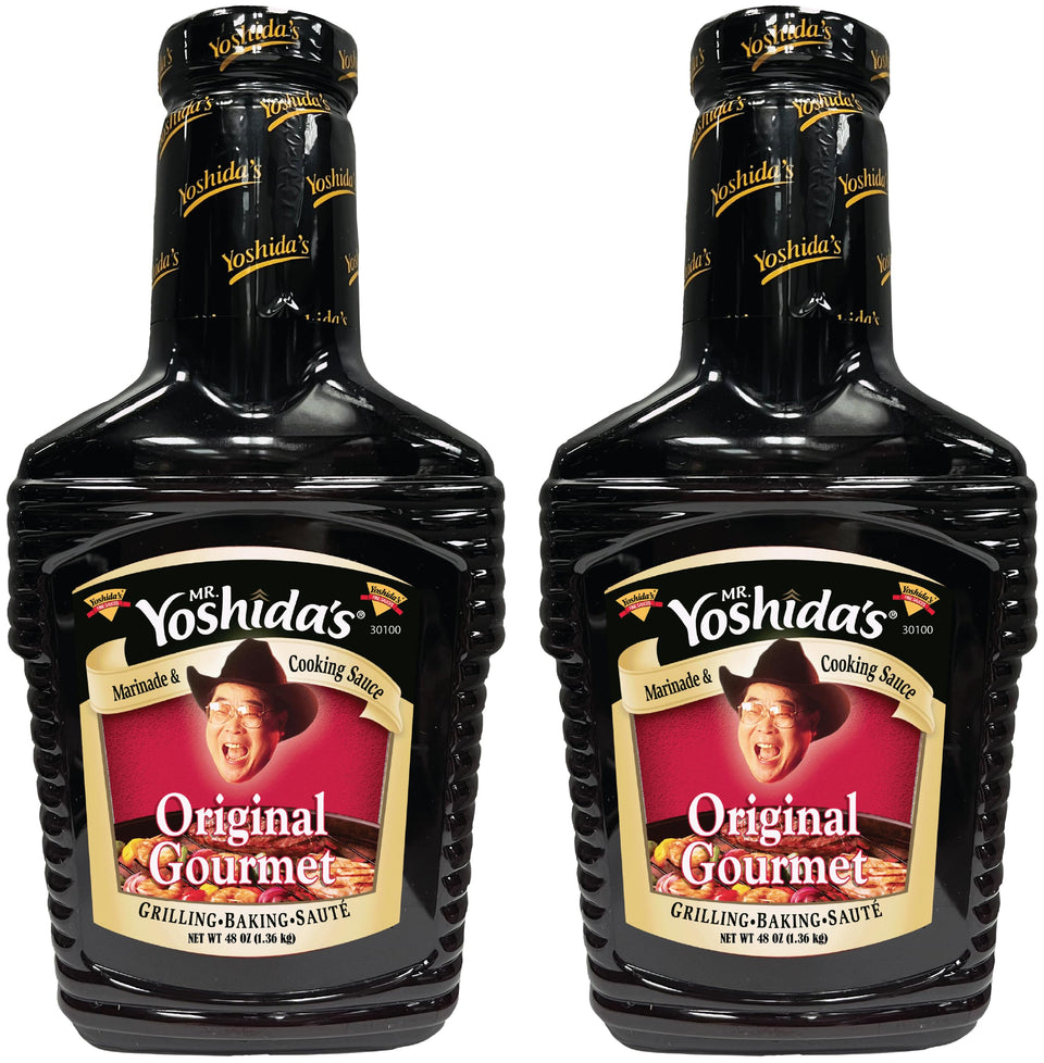Mr. Yoshida's Original Japanese Barbecue Marinade bottle front for quick meals