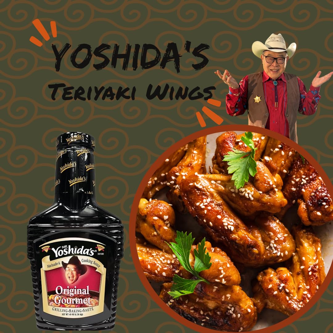 Mr. Yoshida's Original Japanese Barbecue Marinade vegetables with bright glaze