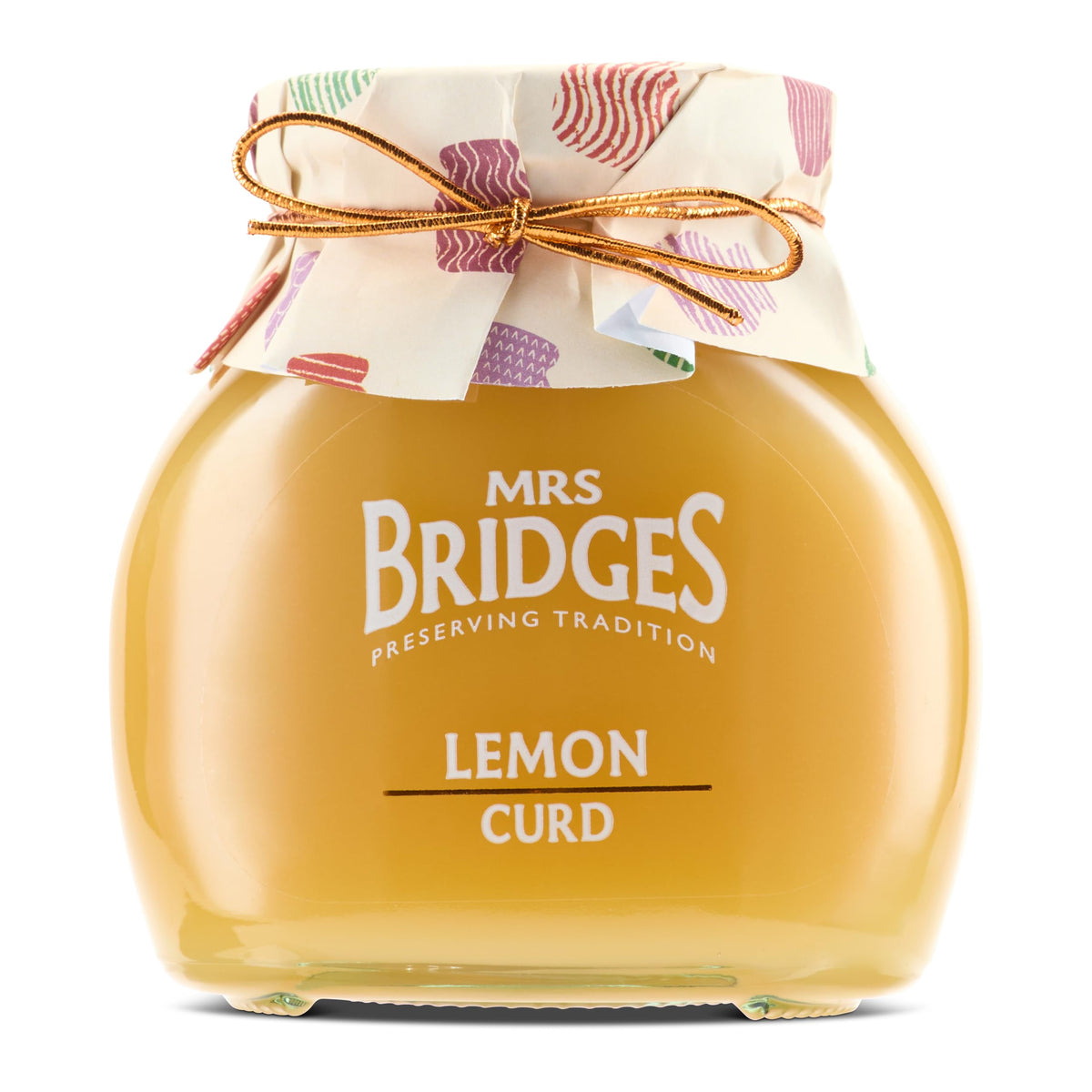 Mrs Bridges Lemon Curd bottle pour showing tangy, creamy spread for toast