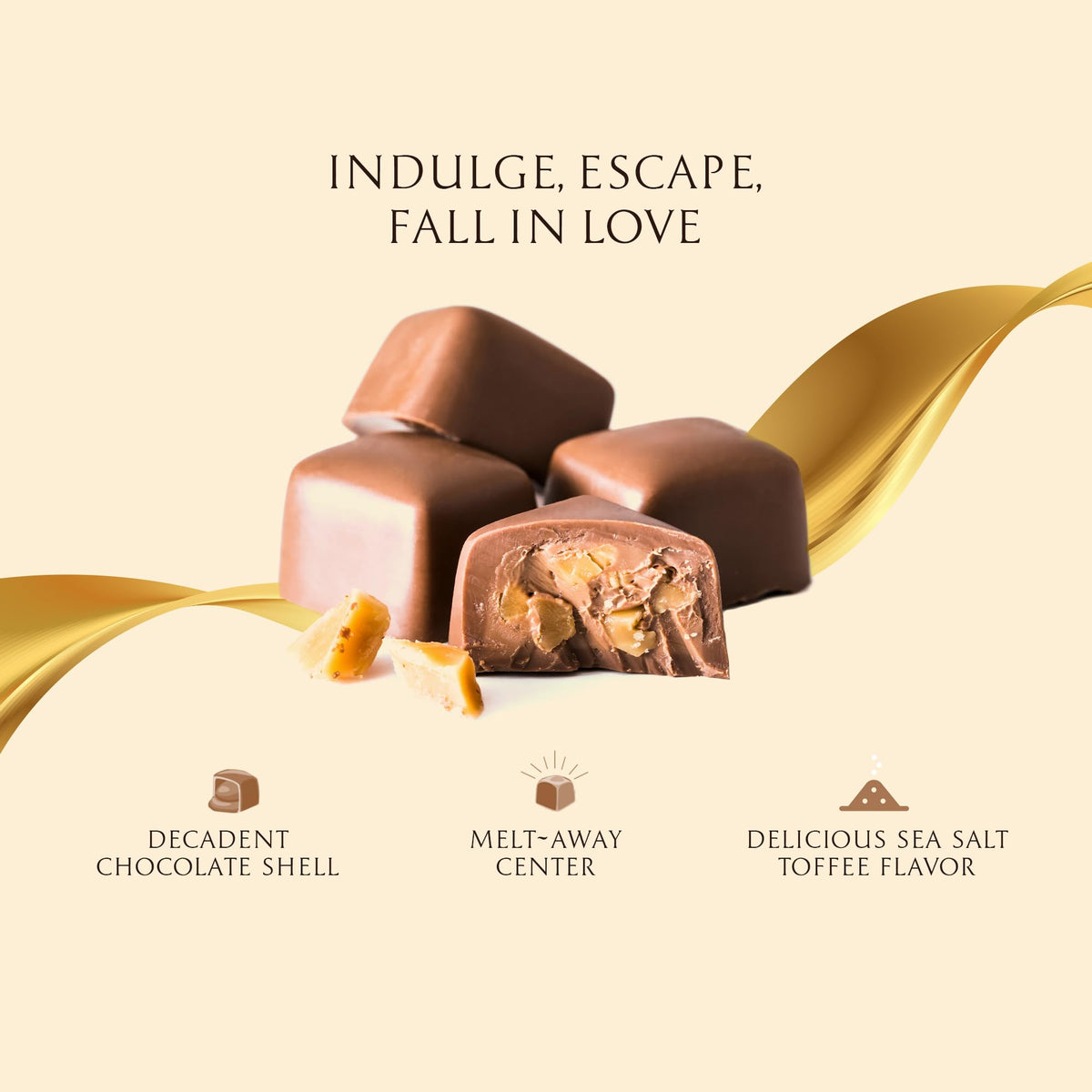 Individually wrapped Mrs. Call's Utah Truffles pieces to maintain freshness for sharing.