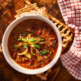 Mrs. Dash chili seasoning closeup reveals vibrant herbs for meals