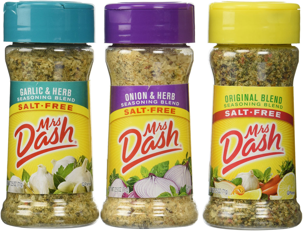 Mrs. Dash combo all natural seasoning bottle for salt-free flavor enhancement