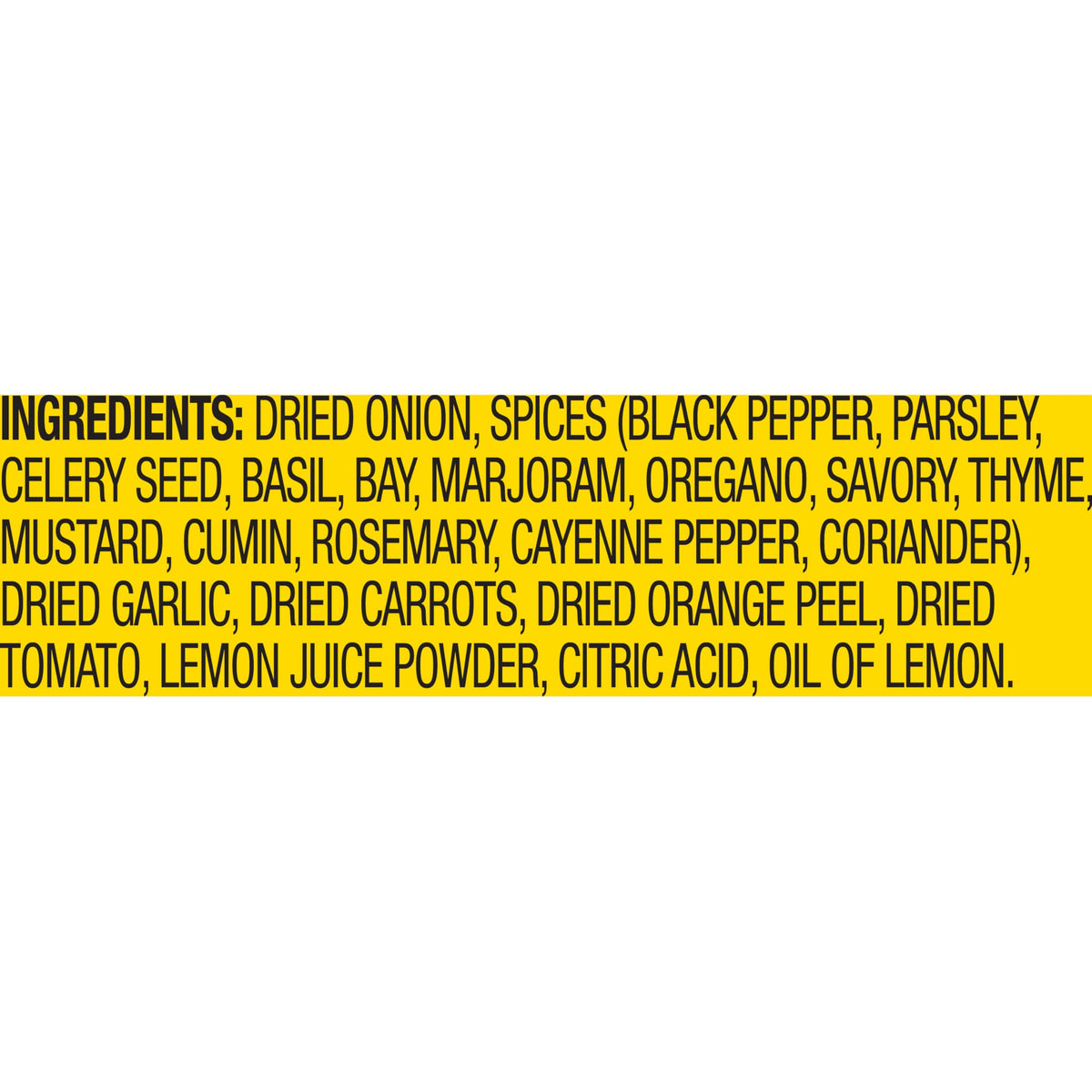 Mrs. Dash Original bottle label, clear branding and salt-free orientation.