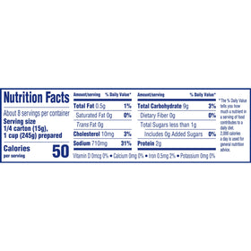 Mrs. Grass Noodle Soup Mix box with four servings, easy dinner.