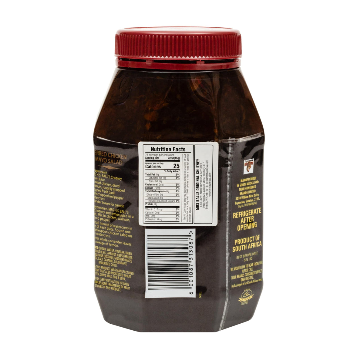 Chutney spread on toast by Mrs H.S. Ball's for flavor boost