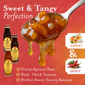 Mrs Ball's chutney beside curry, versatile flavor enhancer.
