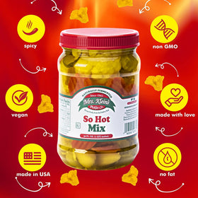 Mrs. Klein's diet-friendly jar - low carb option for meals.