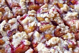 Mrs. Miller's Amish Plum Jelly on toast shows breakfast versatility.