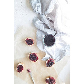 Jam on toasted bread showing creamy, even layer for easy breakfast.