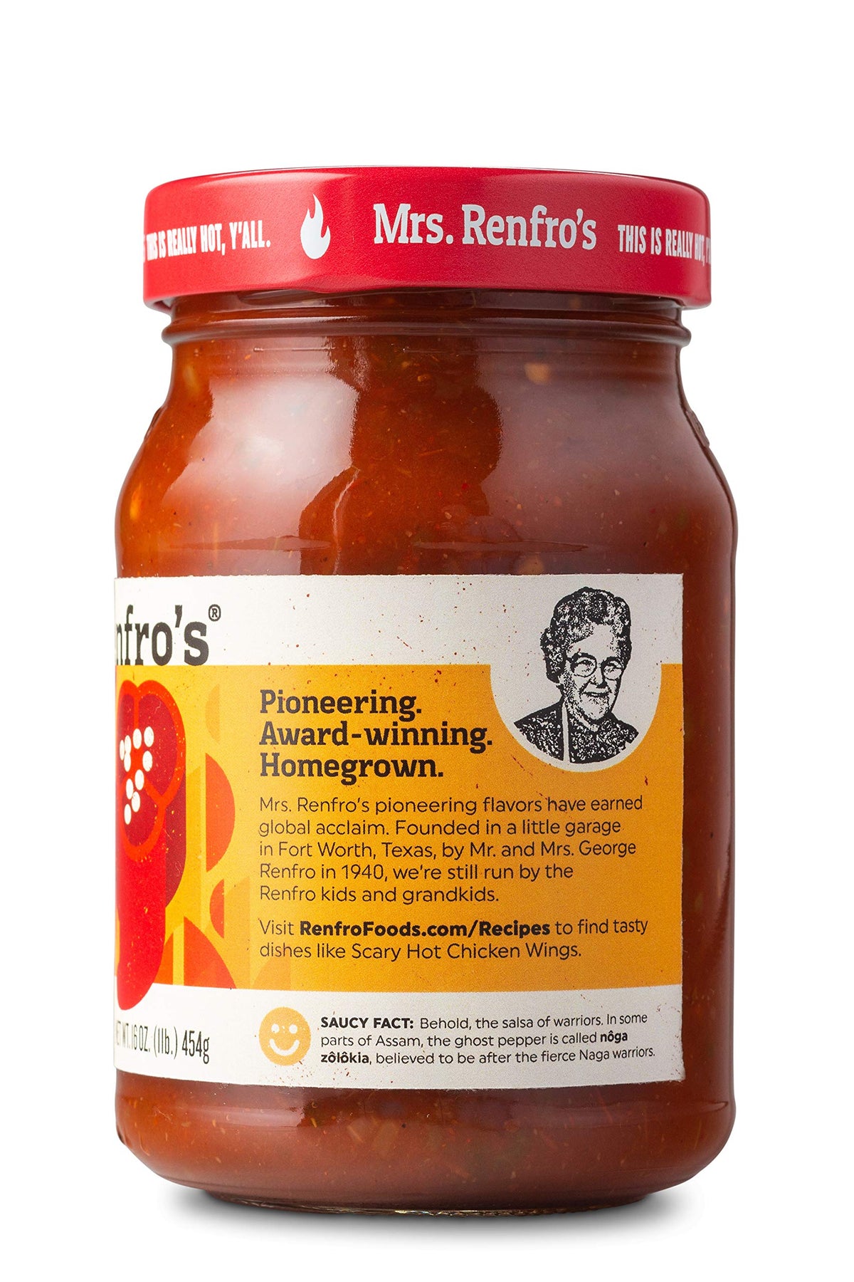 Mrs. Renfro's Salsa hot dipping setup invites bold flavor boosts.