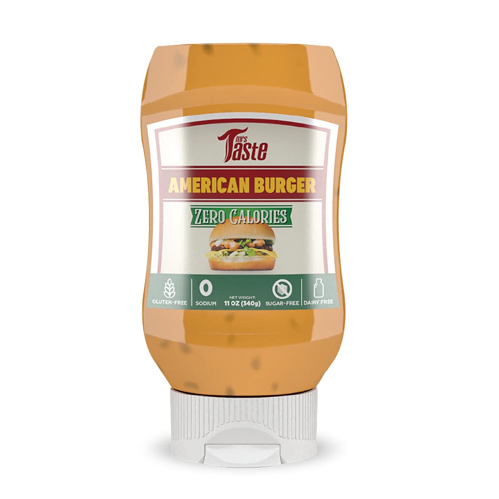 Mrs Taste American Burger sauce bottle ready to flavor meals