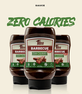 Mrs Taste Sugar Free BBQ serving with veggies for keto meals