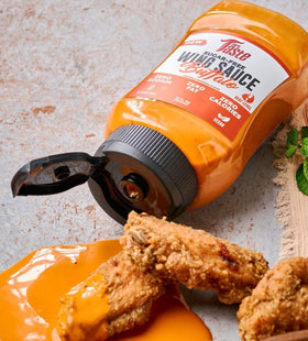 Mrs Taste keto friendly buffalo sauce ready to spice.