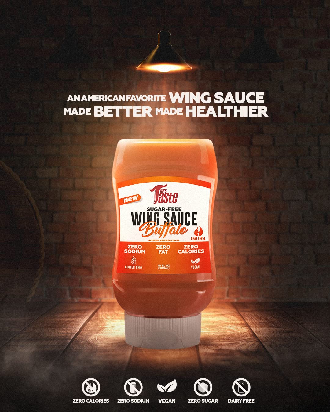 Mrs Taste low calorie sauce on grilled chicken.