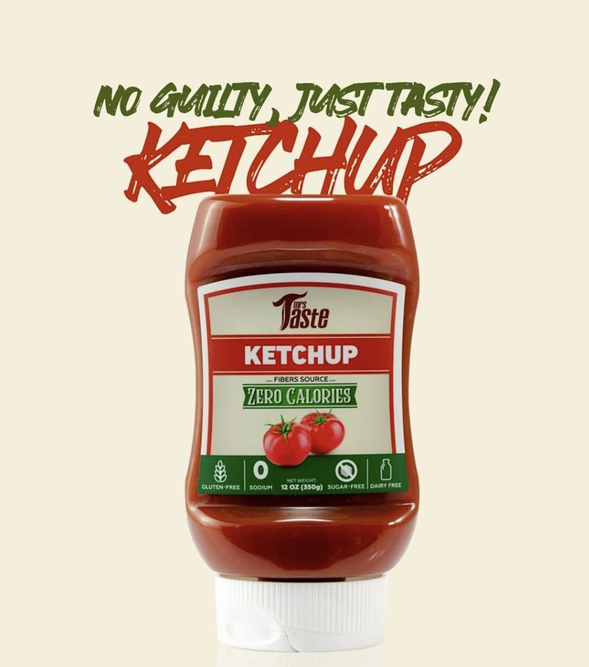 Dipping shot with Mrs Taste Sugar Free Ketchup for versatile meals